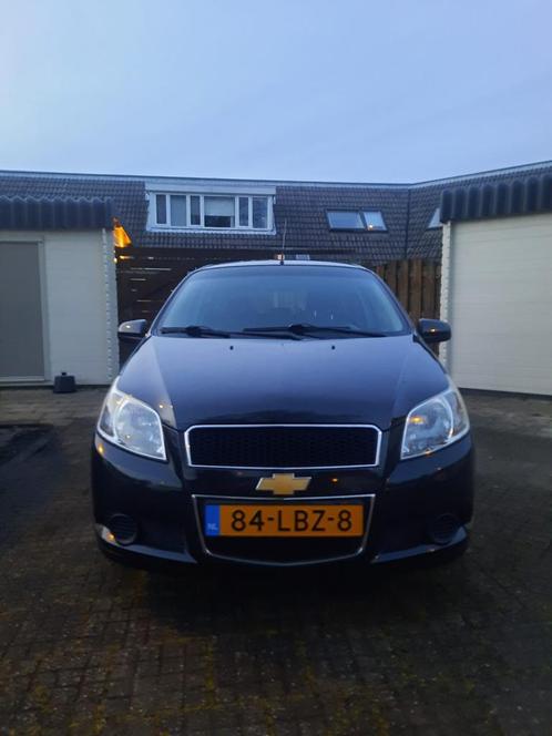 Chevrolet Aveo 1.2 16V 5D 2010 Zwart., Auto's, Chevrolet, Particulier, Aveo, ABS, Airbags, Airconditioning, Bluetooth, Centrale vergrendeling
