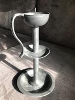 Tinnen Kandelaar Vintage / Antiek., Antiek en Kunst, Antiek | Tin, Ophalen of Verzenden