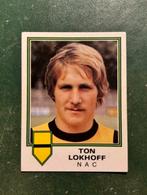 Panini plaatje Ton Lokhoff NAC voetbal 81, Ophalen of Verzenden, Zo goed als nieuw, NAC Breda