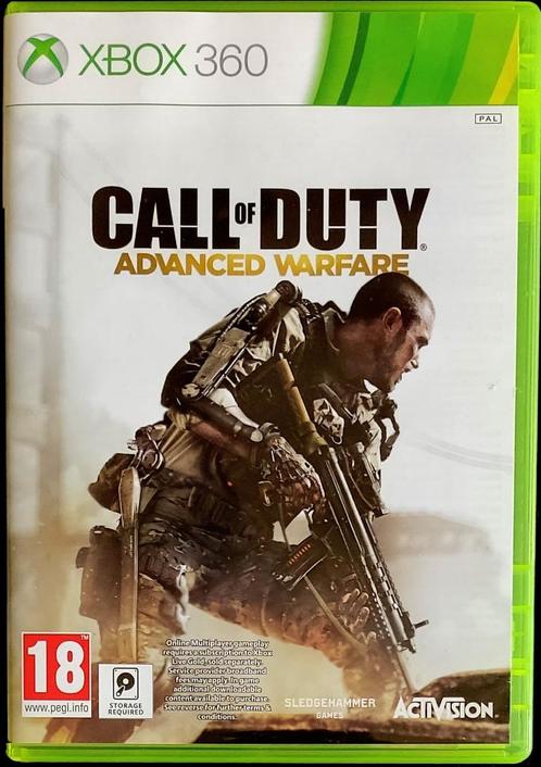 Call of Duty Advanced Warfare, Spelcomputers en Games, Games | Xbox 360, Zo goed als nieuw, Shooter, 2 spelers, Vanaf 18 jaar