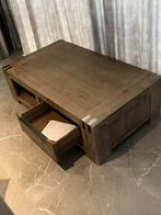 Stijlvolle Bassano Salontafel, Ophalen, Gebruikt, 100 tot 150 cm, Eikenhout