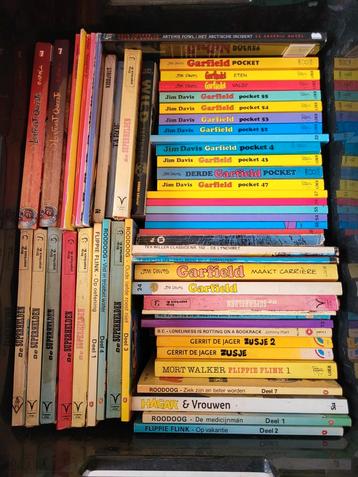Diverse stripboeken pockets beschikbaar voor biedingen