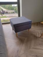 vidaXL Voetenbank - 53x53x40 cm, Ophalen, Hout, Zo goed als nieuw, Modern