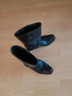 Zwarte leren boots, maat 42, Kleding | Heren, Schoenen, Ophalen, Onbekend, Zwart, Boots
