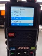 Uv5rhpro topmodel van Baofeng met GPS en 10 memory zones.!!, Verzenden, Nieuw, 5 tot 15 km, Portofoon of Walkie-talkie