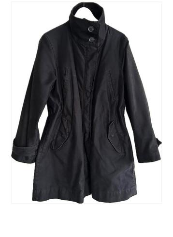 Comptoir des Cotonniers, zwarte parka, maat 38/40 beschikbaar voor biedingen