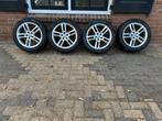 Originele 18 inch Audi velgen met winterbanden, Ophalen, 18 inch, 245 mm, Velg(en)