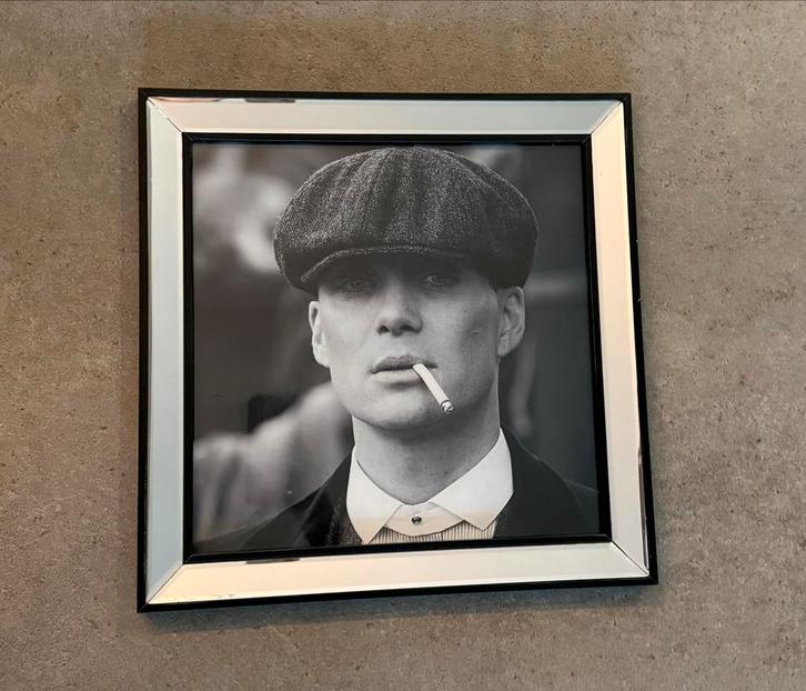 Spiegel Schilderijen, Huis en Inrichting, Woonaccessoires | Schilderijen, Tekeningen en Foto's, Zo goed als nieuw, Schilderij