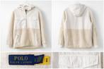 Ralph Lauren Polo fleece canvas jacket L, Kleding | Heren, Truien en Vesten, Maat 52/54 (L), Wit, Ralph Lauren, Ophalen of Verzenden