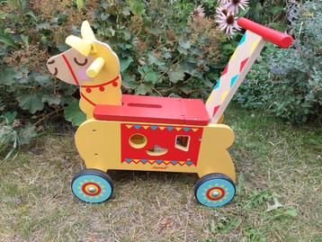 Prachtige Janod loopfiets / loopwagen Lama beschikbaar voor biedingen
