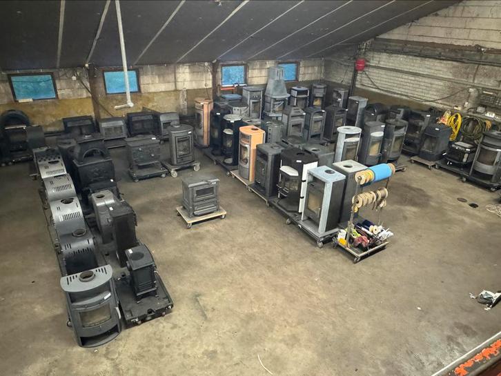 🔥Speksteen Houtkachels diverse merken en modellen, Huis en Inrichting, Kachels, Gebruikt, Vrijstaand, Allesbrander, Hout, Ophalen