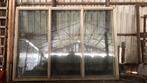 2 raamkozijnen 3.12b x 221,5h windscherm, Doe-het-zelf en Verbouw, Kozijnen en Schuifpuien, Ophalen, Zo goed als nieuw, Hout, Raamkozijn
