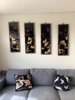 Chinese Panelen met Paarden, Antiek en Kunst, Curiosa en Brocante, Ophalen