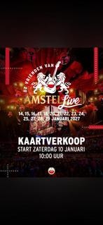 2 tickets vrienden van amstel live zaterdag 24 januari, Tickets en Kaartjes, Evenementen en Festivals, Twee personen