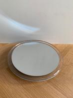 Vergrootspiegel badkamer ø 23cm met zuignappen, Minder dan 50 cm, Gebruikt, Rond, Ophalen of Verzenden