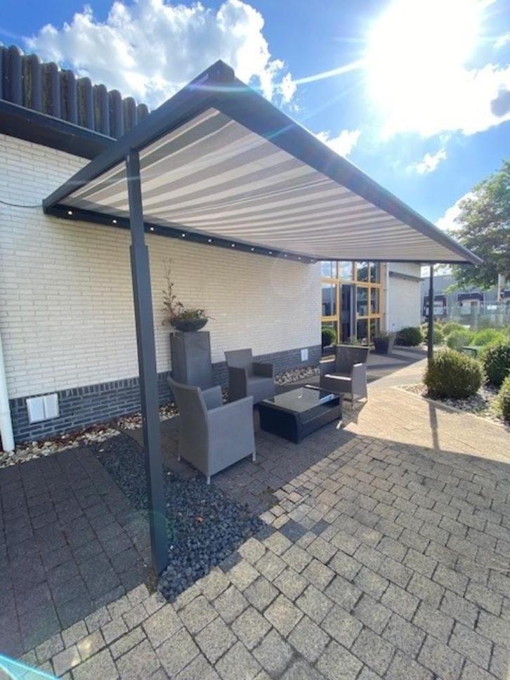 Weinor Plaza Viva, Tuin en Terras, Zonneschermen, Zo goed als nieuw, Overige typen, 300 cm of meer, 450 cm of meer, Ophalen