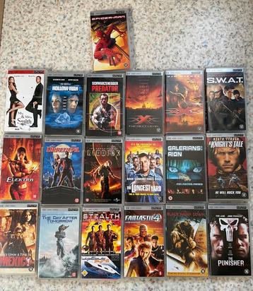 PSP UMD Video - Collectie beschikbaar voor biedingen