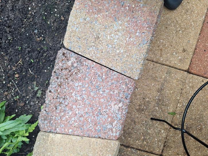 Tuinblokken / Stapelblokken, Tuin en Terras, Bielzen en Borders, Gebruikt, Blok, Beton, Minder dan 25 cm, Minder dan 100 cm, Minder dan 25 cm