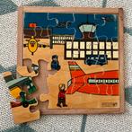 Grote houten puzzel, Gebruikt, Van hout, 4 tot 6 jaar, Verzenden