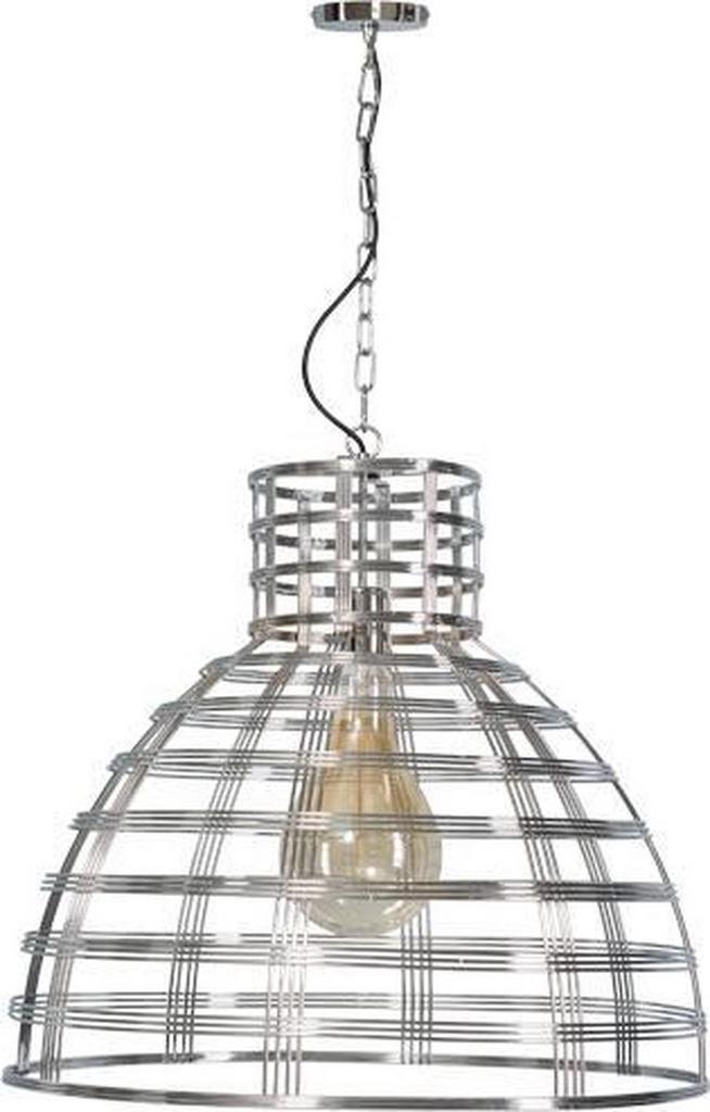 Molfetta hanglamp draadlamp industrieel chroom, Huis en Inrichting, Lampen | Hanglampen, Gebruikt, 50 tot 75 cm, Ophalen