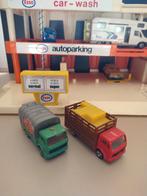 Vintage mercedes Benz Trucks merk Majorette, Ophalen of Verzenden, Gebruikt