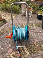 Gardena haspel met tuinslang,20 meter, Ophalen of Verzenden, Zo goed als nieuw, Tuinslanghaspel