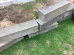 Stapelblokken stapelstenen beton biels tuin border afzetting, Ophalen, Gebruikt, Beton, Minder dan 100 cm