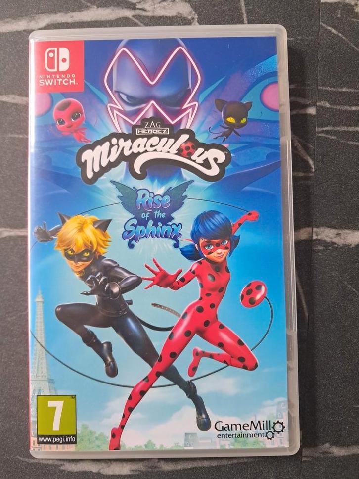 Miraculous: Rise of the Sphinx Nintendo Switch, Spelcomputers en Games, Games | Nintendo Switch, Zo goed als nieuw, Overige genres