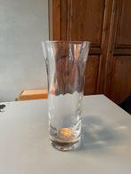 Orrefors Sweden Vaas - Prachtig Design!, Wit, Ophalen of Verzenden, Minder dan 50 cm, Glas