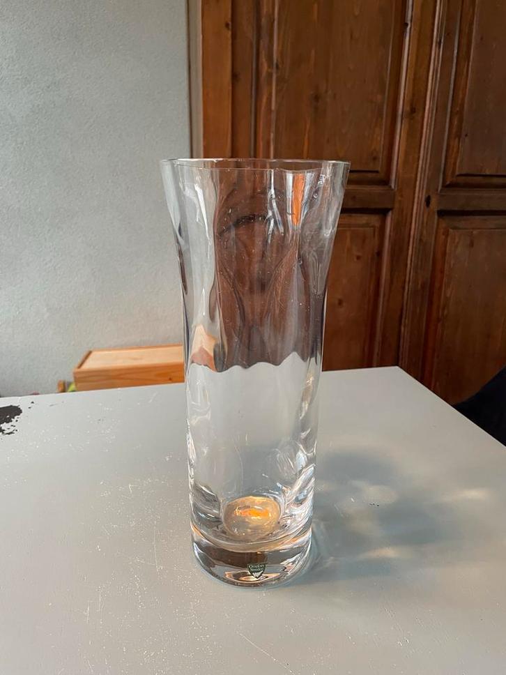 Orrefors Sweden Vaas - Prachtig Design!, Huis en Inrichting, Woonaccessoires | Vazen, Zo goed als nieuw, Wit, Minder dan 50 cm