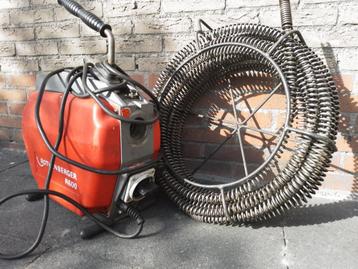 Rioolontstopper R600 rioolreiniger 12-15mtr veerspiraal beschikbaar voor biedingen