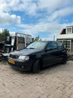 Volkswagen Polo 1.4 55KW 2000 Zwart LPG, Auto's, Volkswagen, Voorwielaandrijving, 450 kg, 74 pk, 4 cilinders