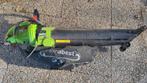Blad blazer opzuigen blazen en hakselaar., Tuin en Terras, Bladblazers, Ophalen, Gebruikt, Benzine