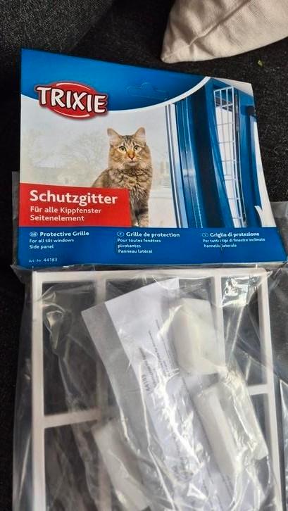 Titel: Trixie beschermrooster voor kantelramen, Dieren en Toebehoren, Katten-accessoires, Ophalen of Verzenden