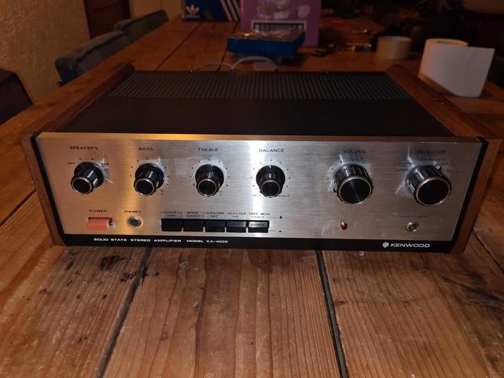 Kenwood ka 4002, Audio, Tv en Foto, Versterkers en Receivers, Zo goed als nieuw, Overige merken, Ophalen of Verzenden