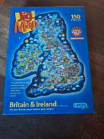 The Jig Map - Groot-Brittannië & Ierland Puzzel 150 stukjes, Ophalen of Verzenden, Minder dan 500 stukjes, Zo goed als nieuw, Legpuzzel