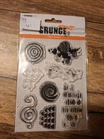 Studio Light Grunge Clear Stamps, Hobby en Vrije tijd, Ophalen of Verzenden, Nieuw, Clearstamp