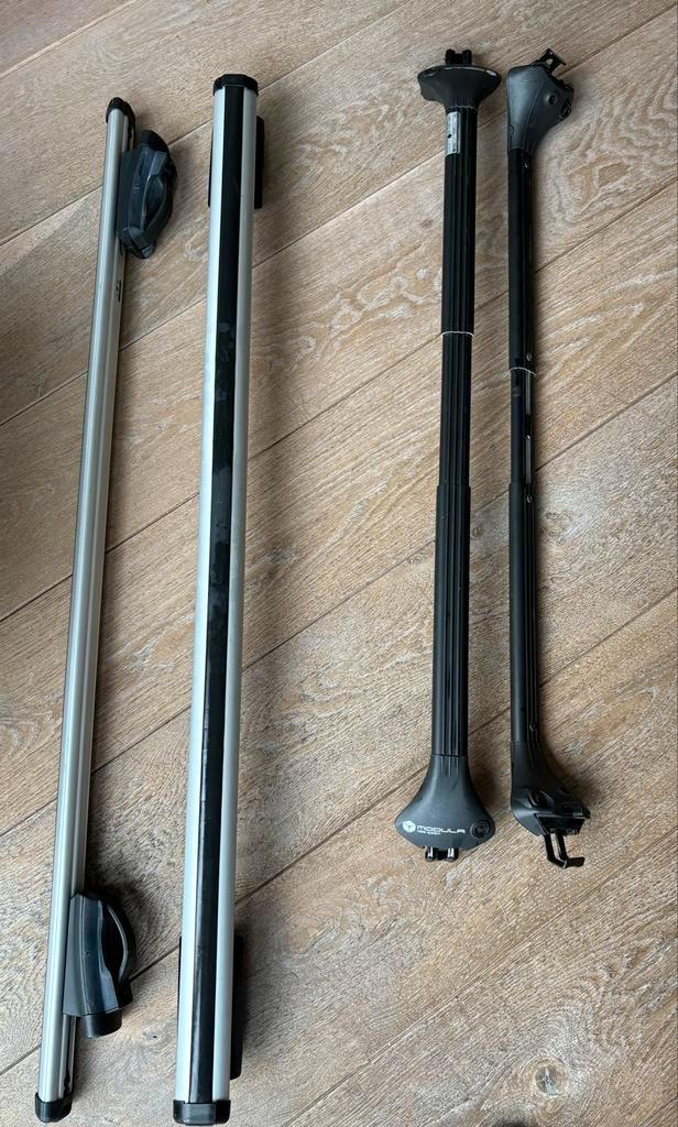 Te koop: Dakdragers: Modula (dicht) & Renault (open), Auto diversen, Dakdragers, Gebruikt, Ophalen