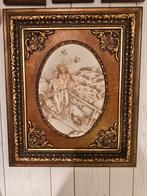 Barok Lijst met Reliëf Voorstelling, Ophalen, Gebruikt, Overige typen, 50 tot 75 cm