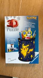 Pokemon 3D puzzel pennenbak, Ophalen, Meer dan 50 stukjes, Zo goed als nieuw, 6 jaar of ouder