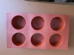 Siliconen Bakvorm | 6 Muffins, Ophalen of Verzenden, Nieuw, Taarten of Cupcakes, Bakvorm