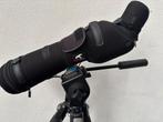 Swarovski Habicht 80HD 20x-60 met statief +Kite beschermhoes, Audio, Tv en Foto, Optische apparatuur | Telescopen, Ophalen, Gebruikt