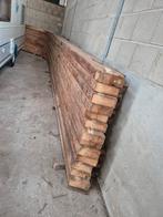 13 Houten spanten / balken - diverse afmetingen, Geïmpregneerd, Gebruikt, Ophalen of Verzenden, Balk