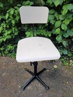 Vintage tekentafelstoel, bureau stoel, Ahrend hout en metaal, Ophalen, Zo goed als nieuw, Zwart