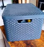 Curver opbergmandjes met deksel, Ophalen of Verzenden, Minder dan 50 cm, Minder dan 50 cm