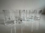 2 Iittala Alvar Aalto Savoy Schaal ‘Votive’ Transparant, Huis en Inrichting, Ophalen of Verzenden, Zo goed als nieuw, Overige vormen