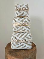 Kralen offermand Trisna uit Bali, Mand, Ophalen of Verzenden, Tropical Home, Rechthoekig