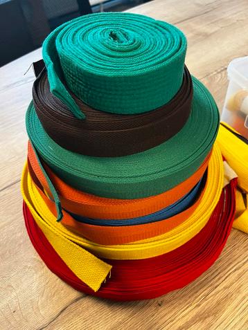 Judobanden - Diverse Kleuren beschikbaar voor biedingen