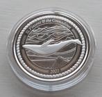 Zilveren 1 oz Humpback Whale 2021., Ophalen of Verzenden, Noord-Amerika, Losse munt, Zilver