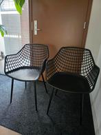 Kuipstoel webbing zwart van Kwantum, Huis en Inrichting, Stoelen, Ophalen, Kunststof, Twee, Zwart